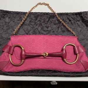 Gucci purse with horsebit detail